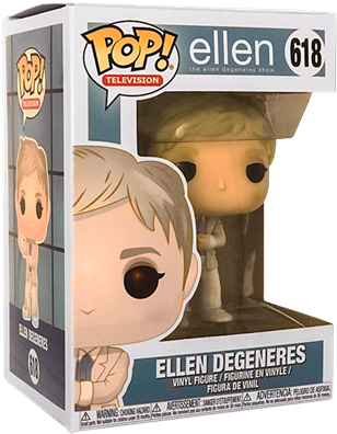 Television Ellen Degeneres Stock - Ellen Degeneres Funko Pop (318x400), Png Download