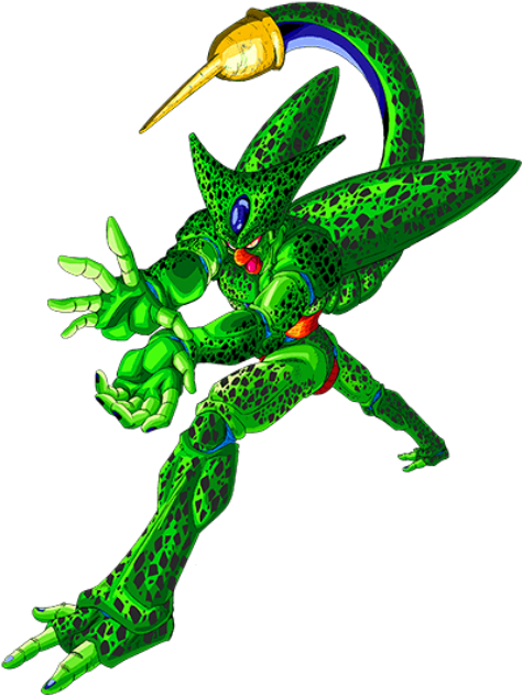Imperfect Cell Kamehameha By Alexiscabo1-d9awhp7 - Dragon Ball Cell Kamehameha (476x640), Png Download