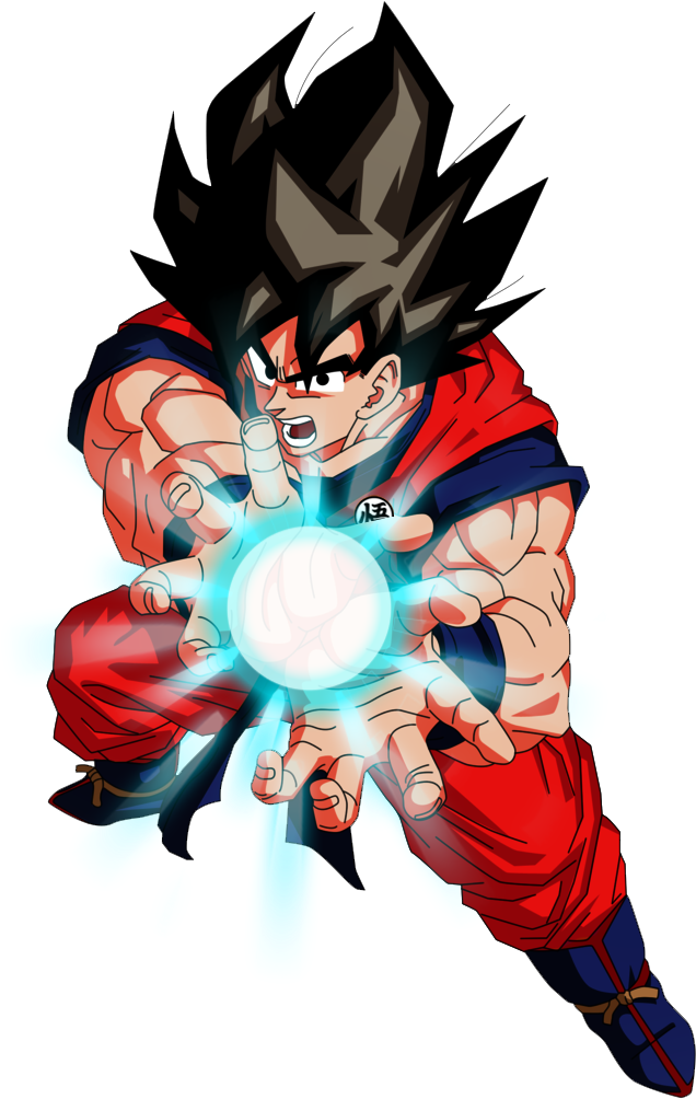 #vegeta Here Are Some Renders Of Goku, Hope You Like - Dragon Ball Z Kame Hame Ha Png (702x1024), Png Download