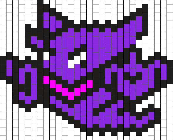 Haunter Bead Pattern - Mexico Population Pyramid (589x474), Png Download