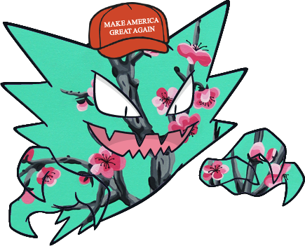 Make America Great Again Fictional Character Cartoon (435x351), Png Download
