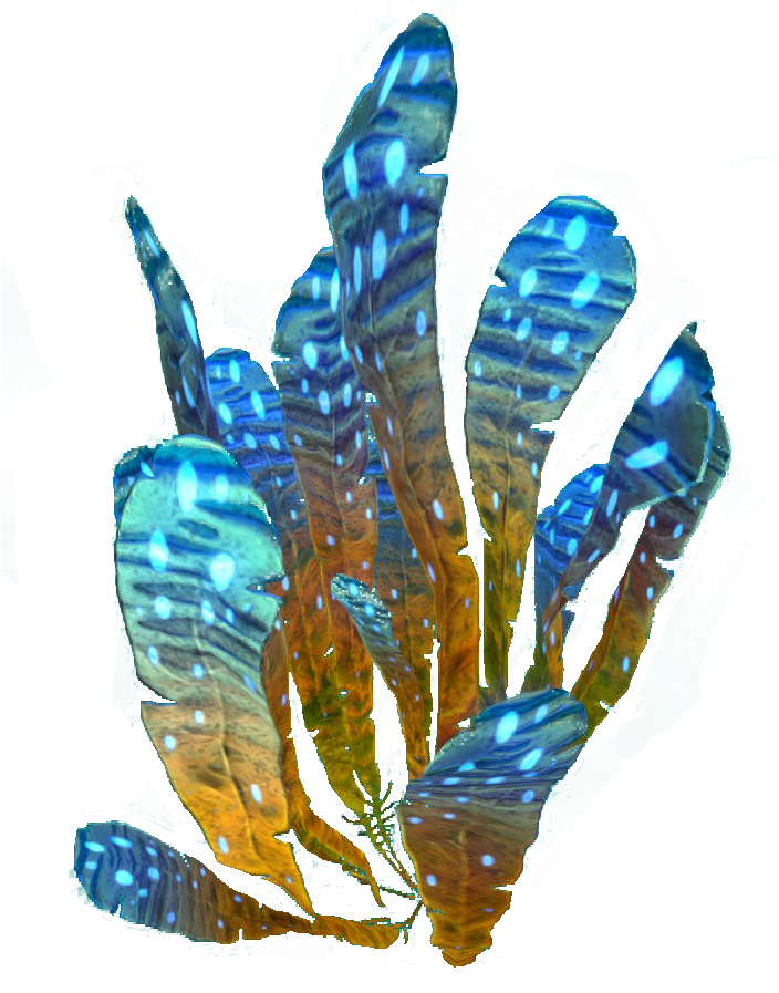 Spotted Dockleaf - Subnautica Plants Png (1600x900), Png Download