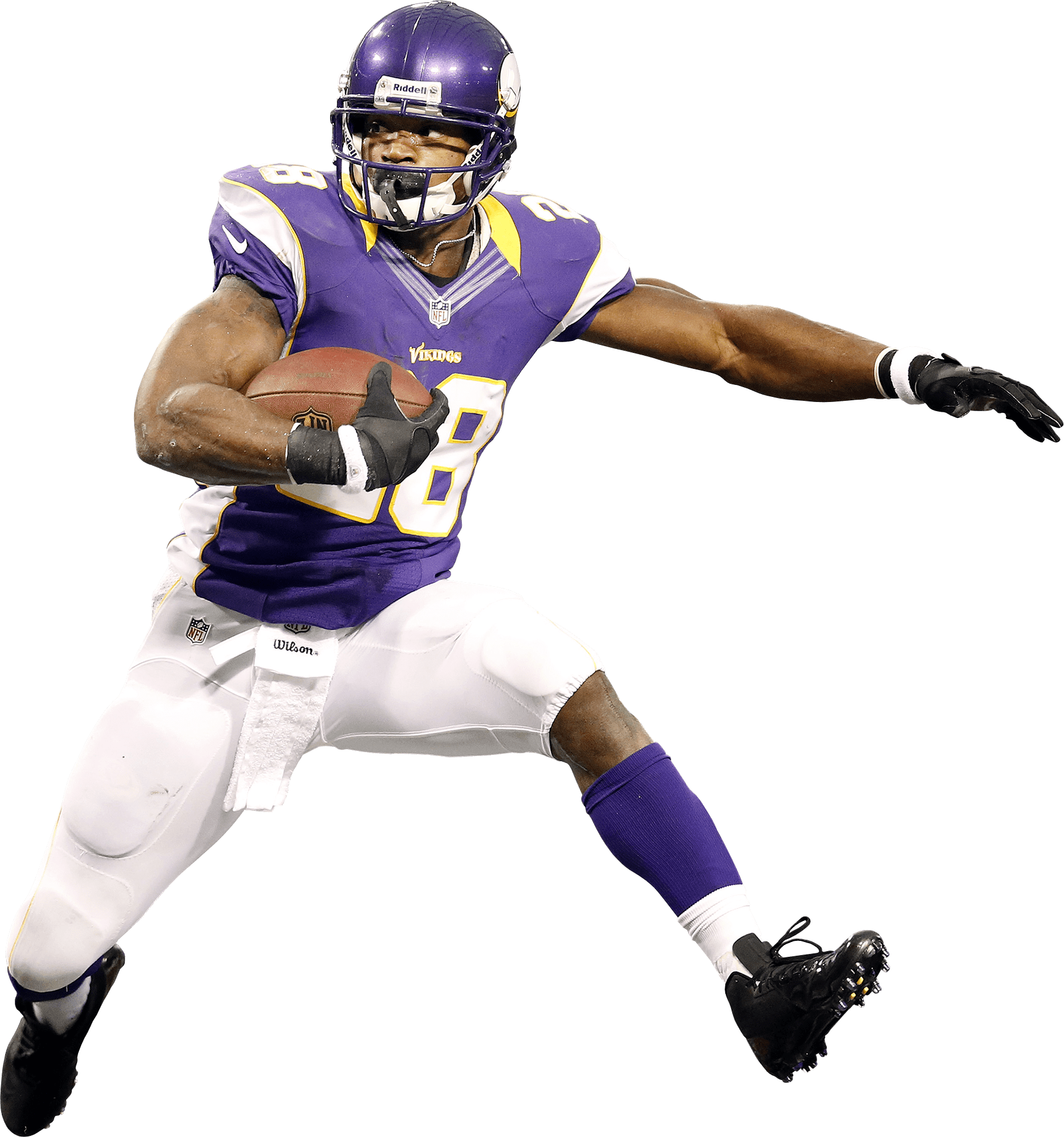Similar Minnesota Vikings Png Clipart Ready For Download - Minnesota Vikings Player Png (1866x1994), Png Download
