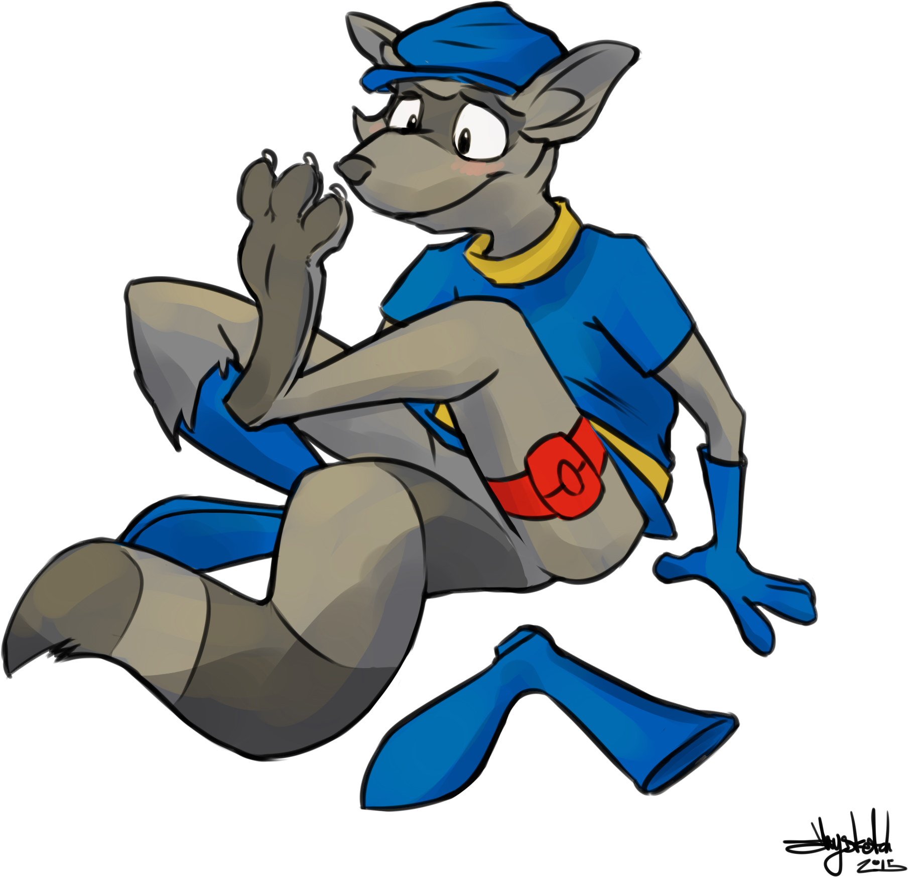 Sly Cooper - Sly Cooper Paws (1973x1921), Png Download