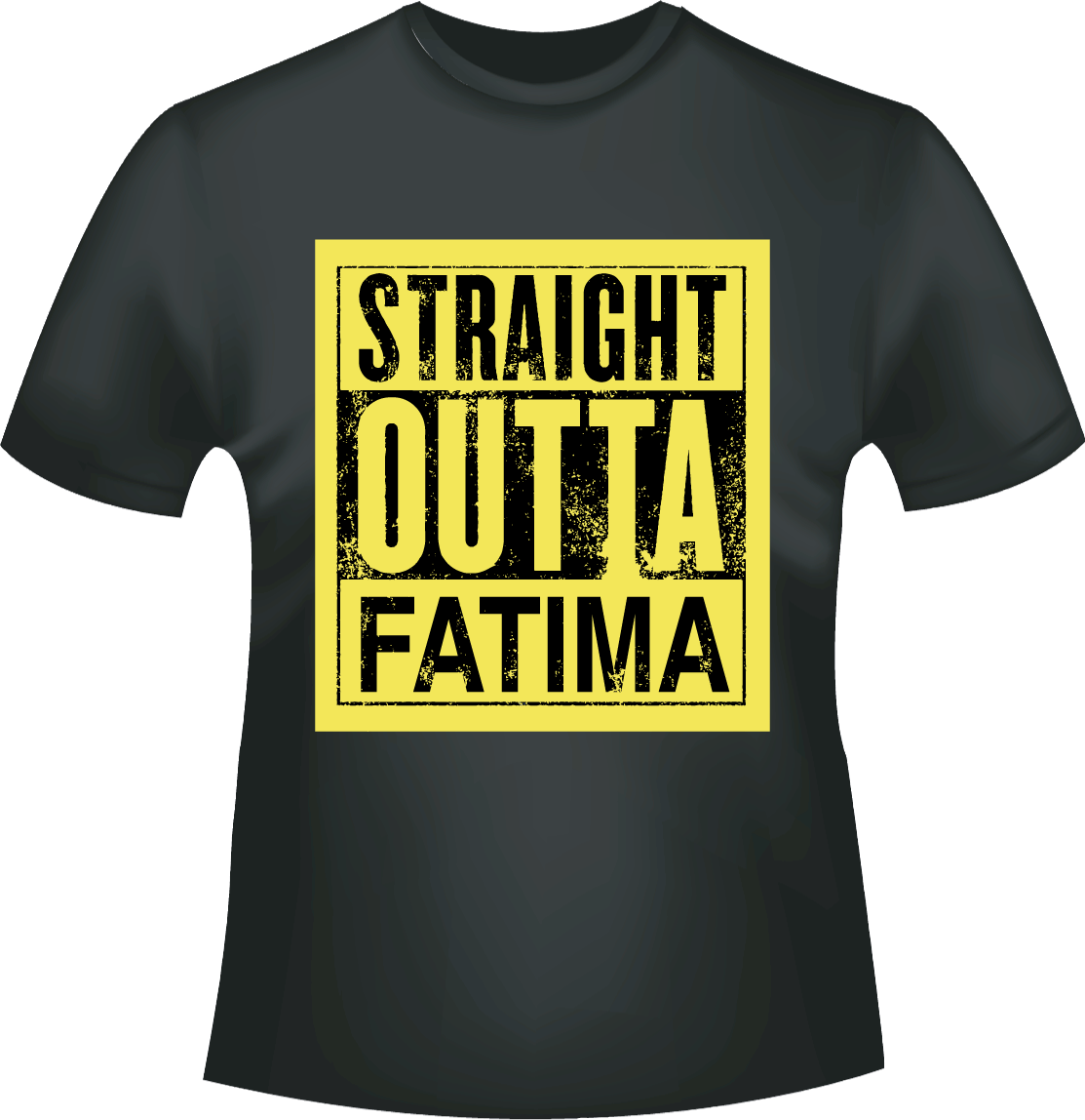 Straight Outta Fatima Jersey - Straight Outta The Freezer (1113x1148), Png Download