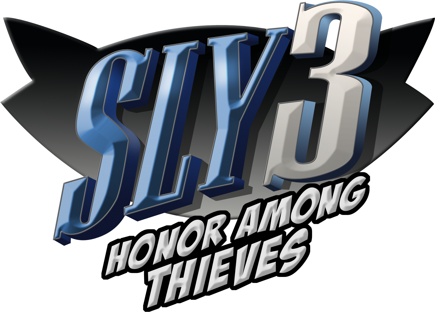 Drawn Completely From Scratch - Sly 3 Honor Among Thieves Logo (1500x1085), Png Download