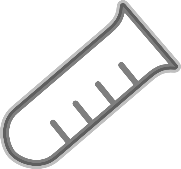 Test Tube Png White (600x561), Png Download