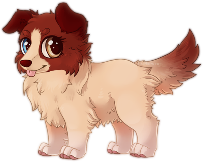 Lps Collie 1262 Art (791x608), Png Download