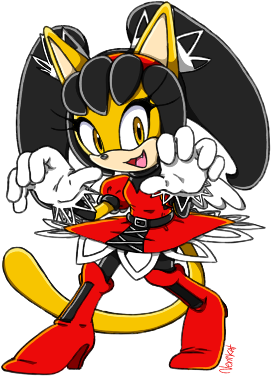 The Cat By Nenikat On Deviantart Pinterest - Sonic The Hedgehog (600x818), Png Download