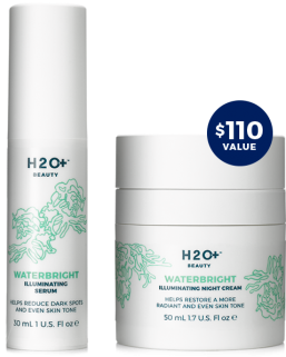 Waterbright Illuminating Duo - H2o Plus Waterbright Illuminating Serum - 1 Oz (344x376), Png Download
