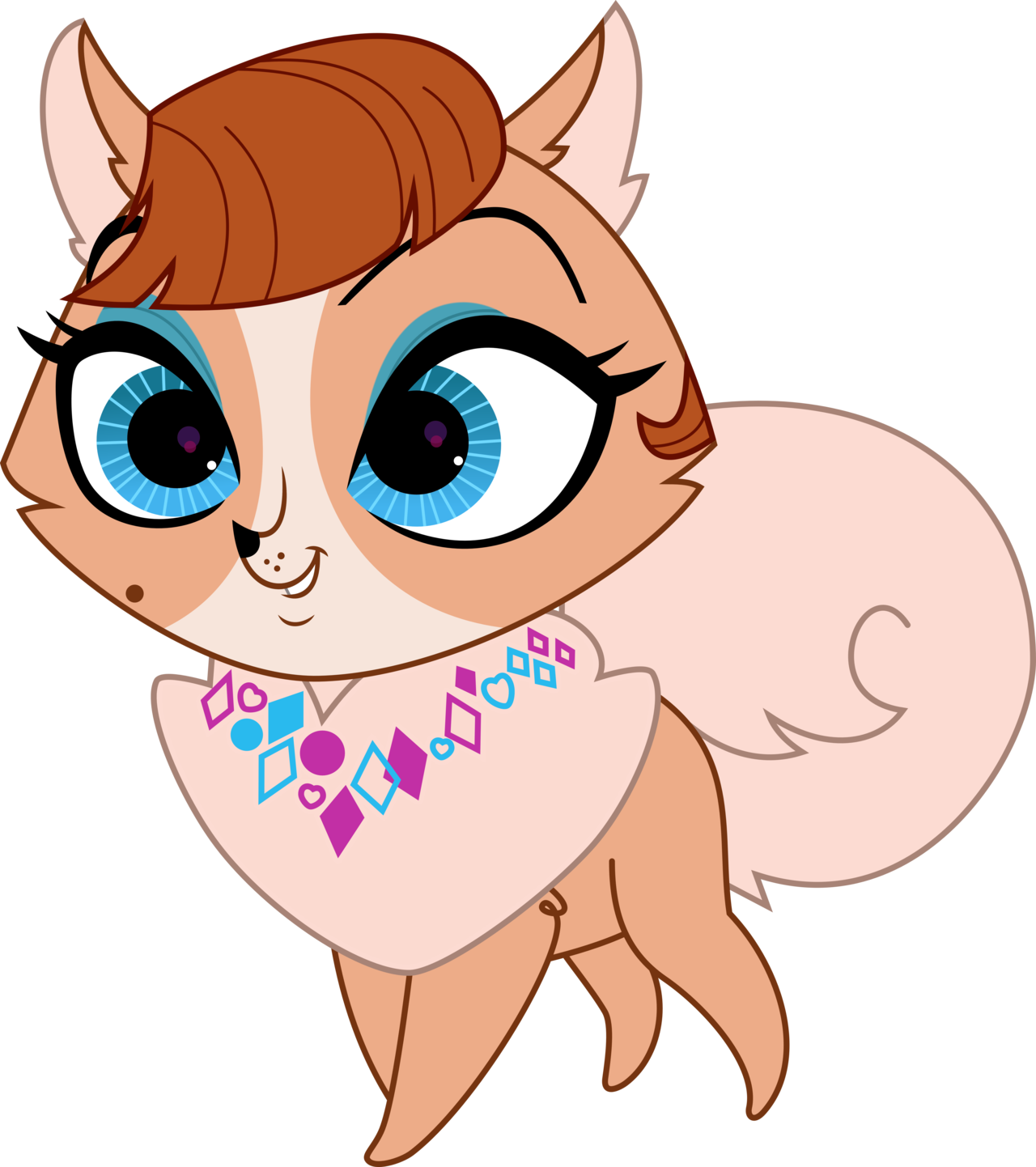 Madame Pom By Fercho262-d6c0gyu - Littlest Pet Shop Madame Pom Leblanc (1280x1442), Png Download
