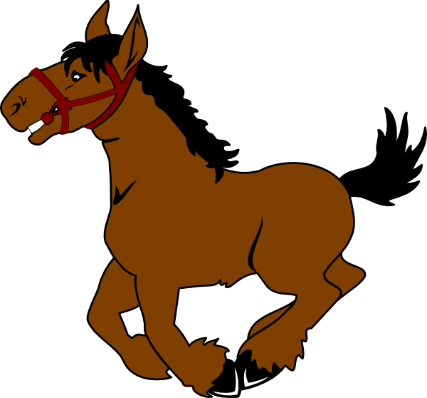 Cartoon Horse Image - Horse Clipart Png (600x558), Png Download