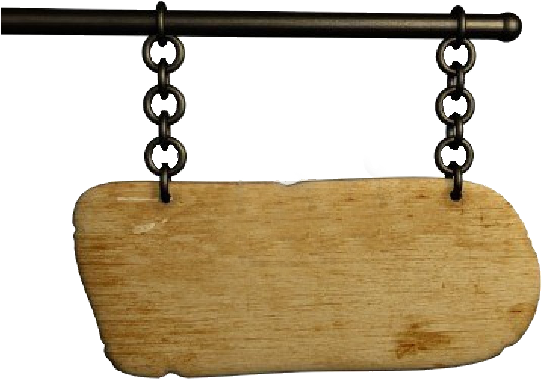 Madeira Placa Png - Wooden Signboard (1200x900), Png Download