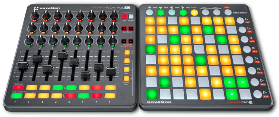 Lcxl-lps - Novation Launch Control Xl (control Surface) (927x424), Png Download