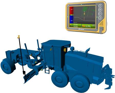 3d Lps Grader - Topcon Lps (450x399), Png Download