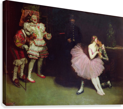 Such Is Life, 1907 John Byam Liston Shaw Canvas Print - Giclee Painting: Shaw's Such Is Life, 1907, 61x46in. (429x378), Png Download