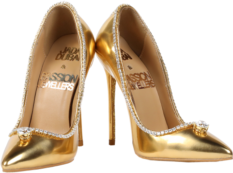 World's Most Expensive Shoes Go On Sale (458x594), Png Download