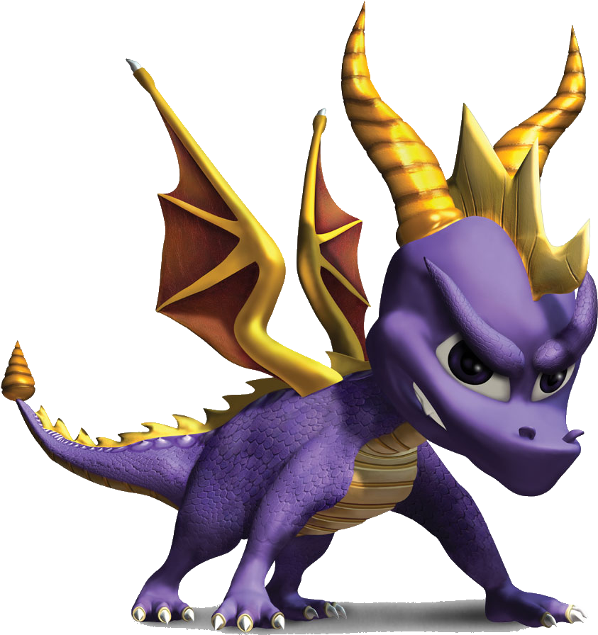 Spyro - Spyro The Dragon Transparent (927x947), Png Download