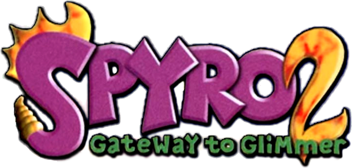 Gateway To Glimmer - Spyro 2 Gateway To Glimmer Logo (719x344), Png Download