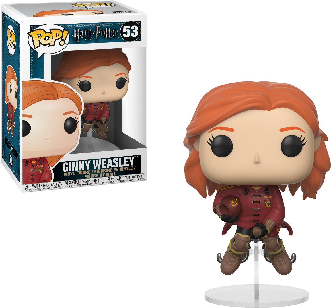 Harry Potter Will Also Join Funko's New Vynl - Ginny Funko (1300x1300), Png Download