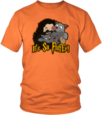 It's So Fluffy Hagrid 3 Headed Dog Magical T-shirt - Black Girl Magic I Sprinkle That On Everything (480x480), Png Download
