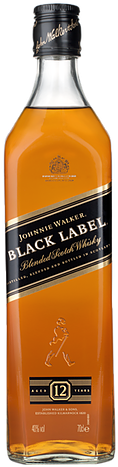 Johnnie Walker Black Label - Johnnie Walker Black 700ml (500x500), Png Download