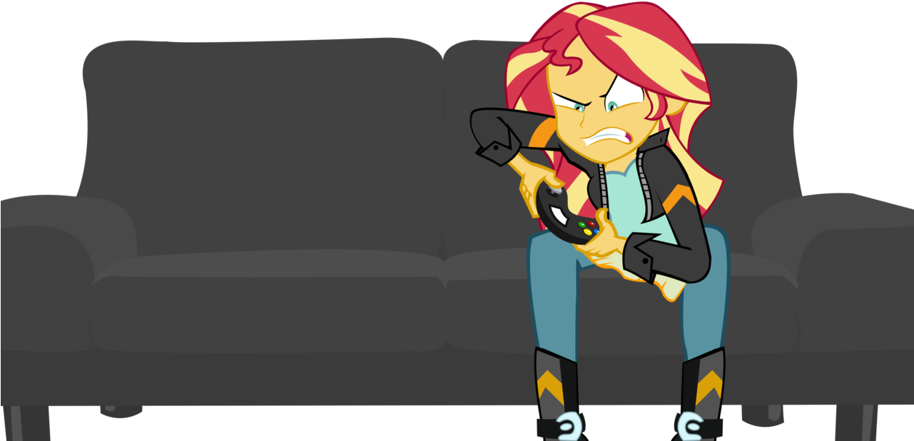 Ngrycritic, Boots, Clothes, Couch, Equestria Girls, - Equestria Girls Game Stream (1280x720), Png Download