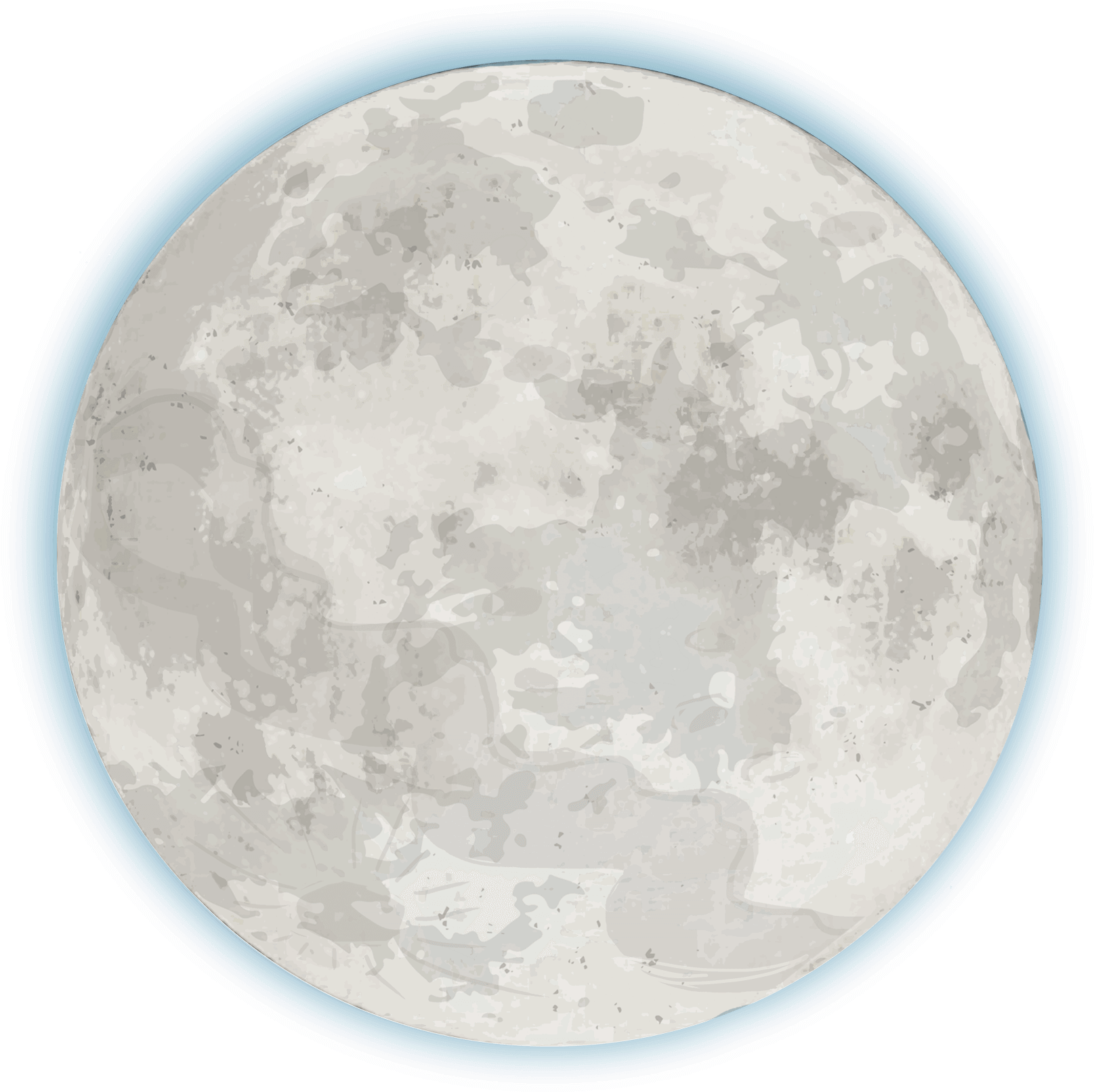 Moon - Circle (1638x1635), Png Download