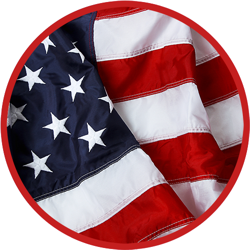Moving Images Of American Flag (500x500), Png Download