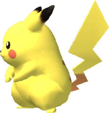 3d Games About Pokemon - Pokemon 3d Png Gif (500x465), Png Download