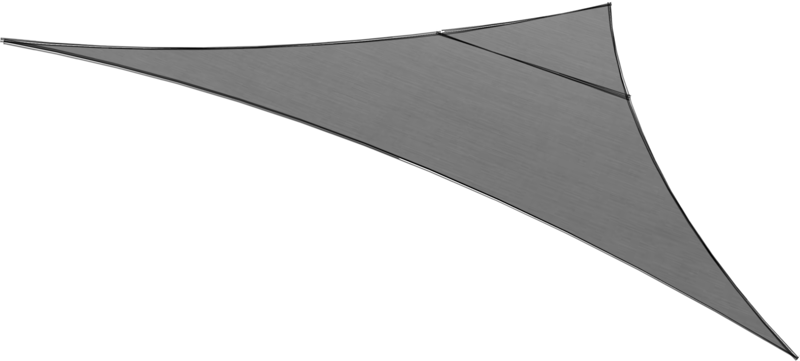 3-sided Sail Shades › - Umbrella (3000x1717), Png Download