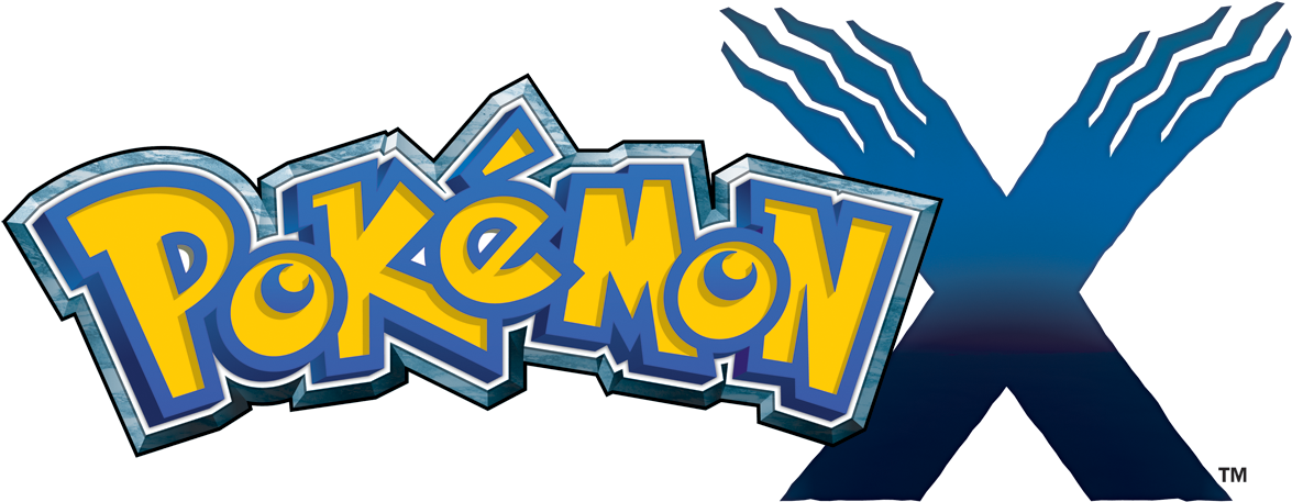 Introducing Pokémon X And Pokémon Y - Pokemon X Logo (1200x520), Png Download