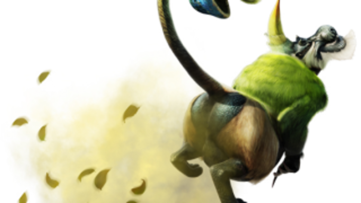 Monster Hunter 4 Ultimate Emerald Congalala (1200x675), Png Download