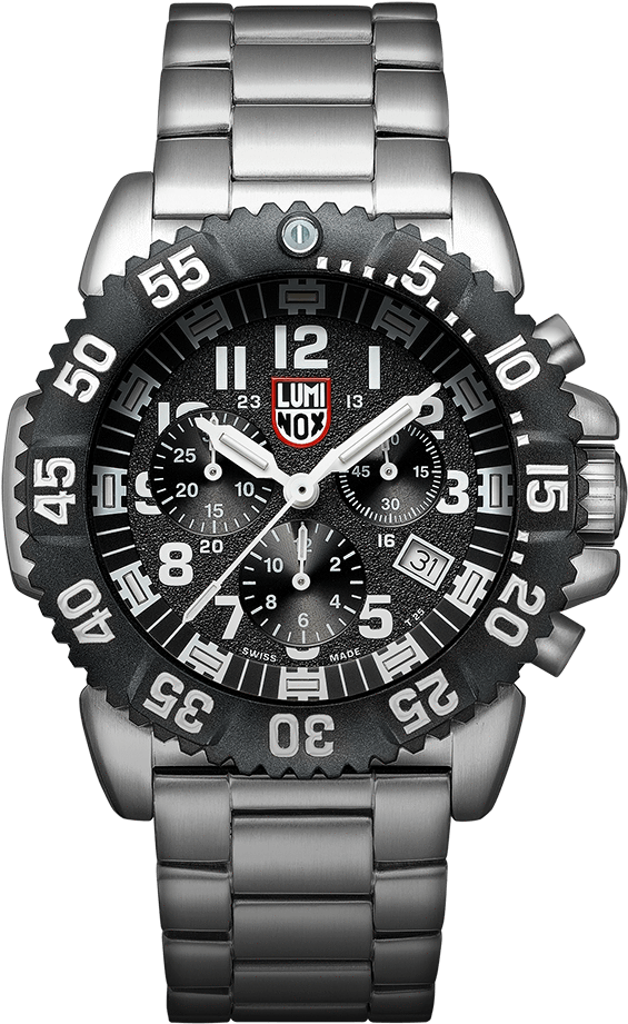 Navy Seal Steel Colormark Chronograph - Luminox Steel Colormark Mens Chronograph Quartz Watch (750x1000), Png Download