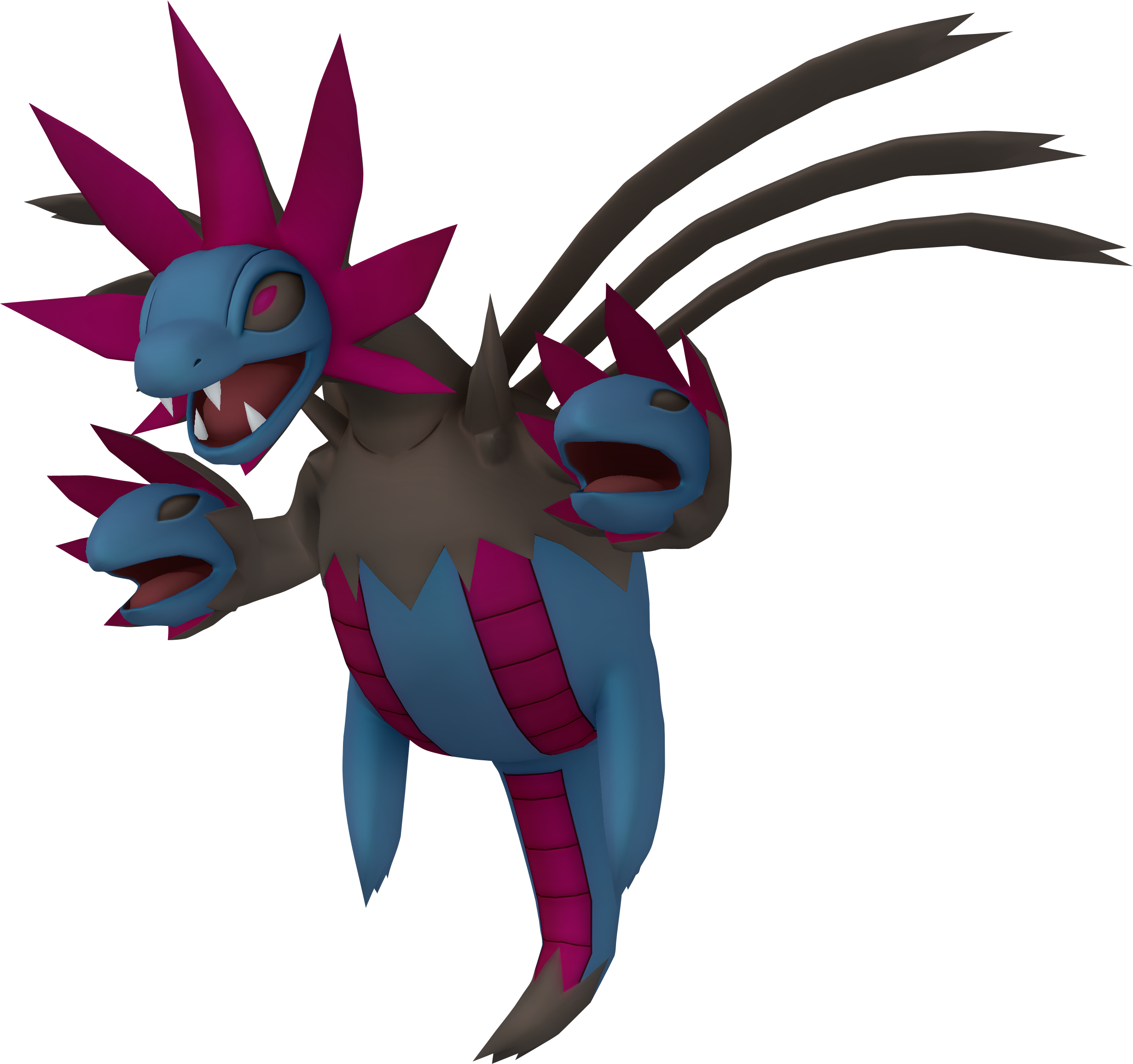 635hydreigon Pokedex 3d - Pokemon Xy Pokedex 3d (2461x2312), Png Download