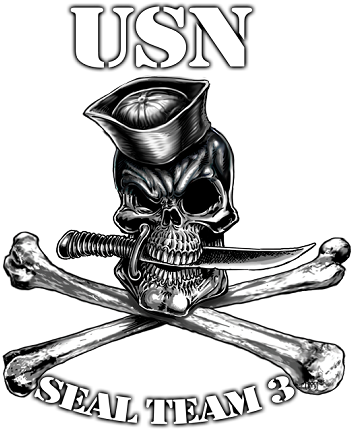 Navy Seals Sniper Logo (388x450), Png Download
