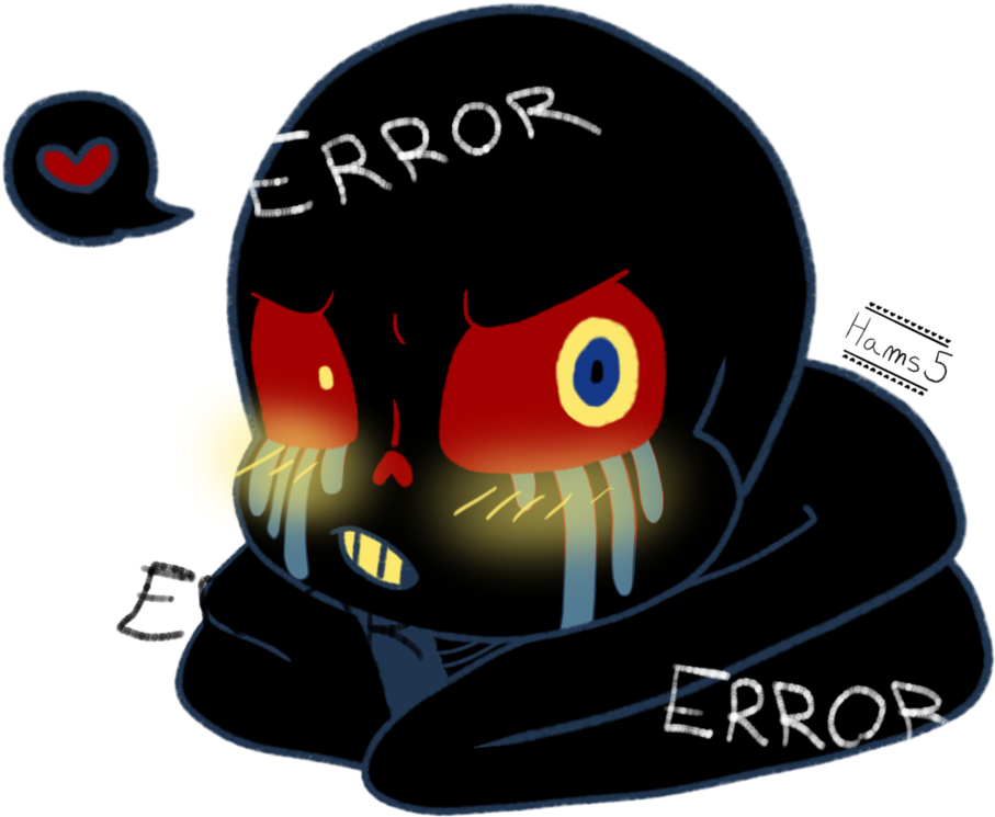 So Cute I Love Error ❤ ❤ ❤️️ - Error Sans (935x854), Png Download