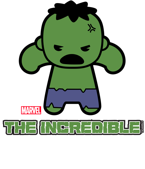 Hulk Clipart Baby - Kawaii Hulk (700x700), Png Download
