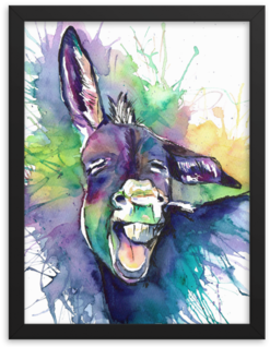 "hilariass" Framed Poster - Tea (480x480), Png Download