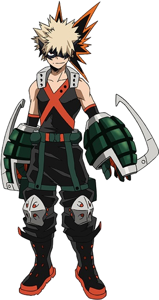 Katsuki Bakugo Full Body Hero Costume Anime - Bakugo Costume (332x622), Png Download