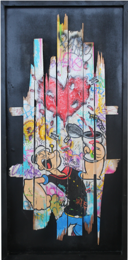 Onemizer - Strong Love - Painting (530x530), Png Download
