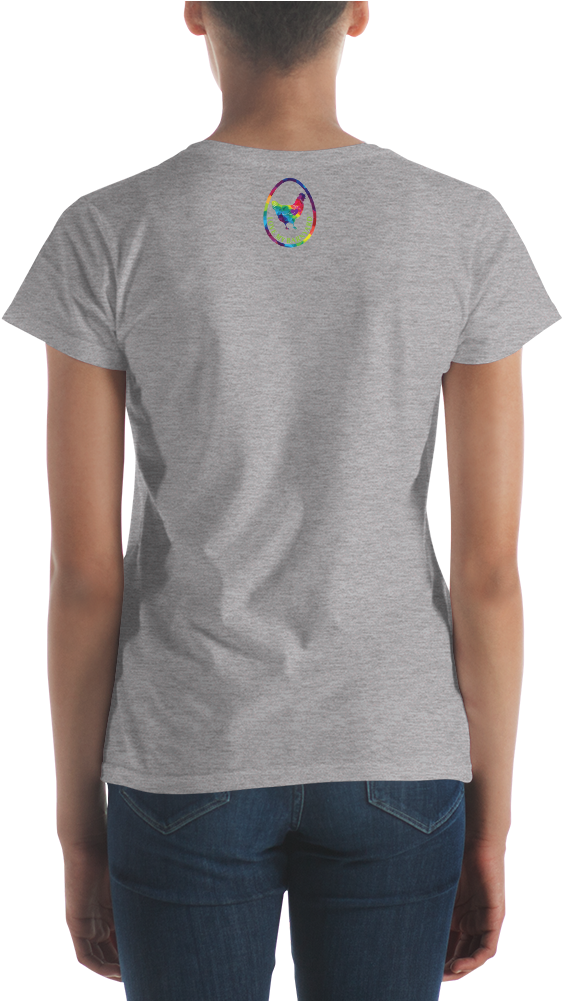 Watercolor Holstein Cow Women's T-shirt - T-shirt (1000x1000), Png Download