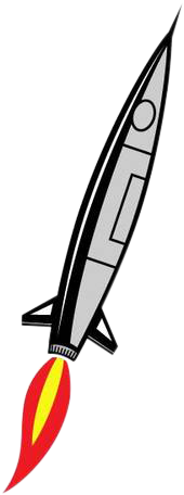 Lovely Spaceship Png Download - Rocket (282x480), Png Download