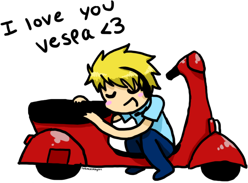 Vespa, Motors, Animation, Wasp, Hornet, Vespas, Motion - Pewdiepie Vespa (900x679), Png Download