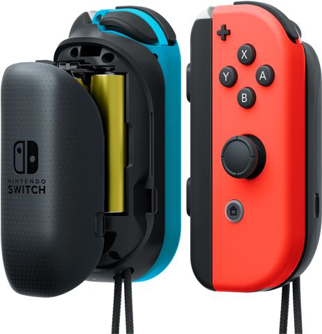 Joy-con Aa Battery Pack - Nintendo Switch Battery Pack (640x480), Png Download