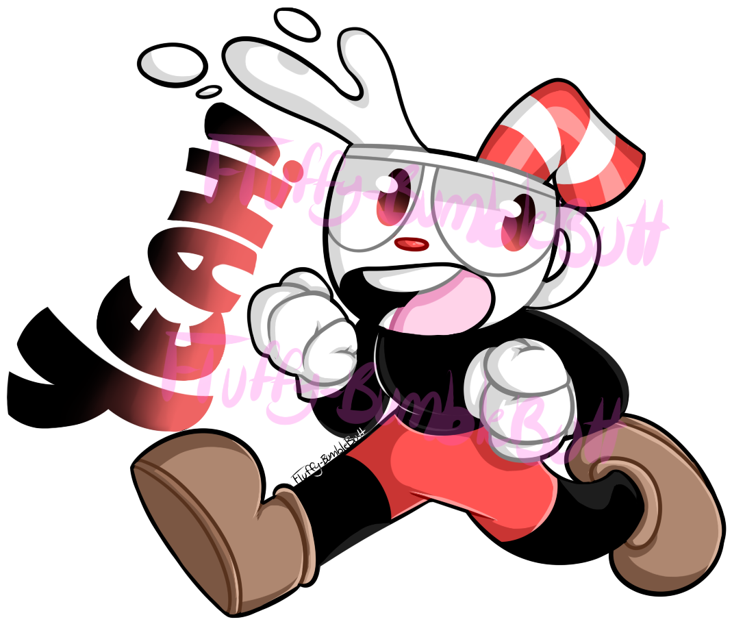Cuphead - Cuphead Fanart Transparent (1128x981), Png Download