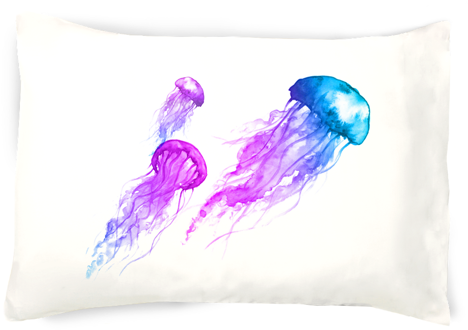 So Totally Jellyfish Pillowcase - Jellyfish (1024x845), Png Download