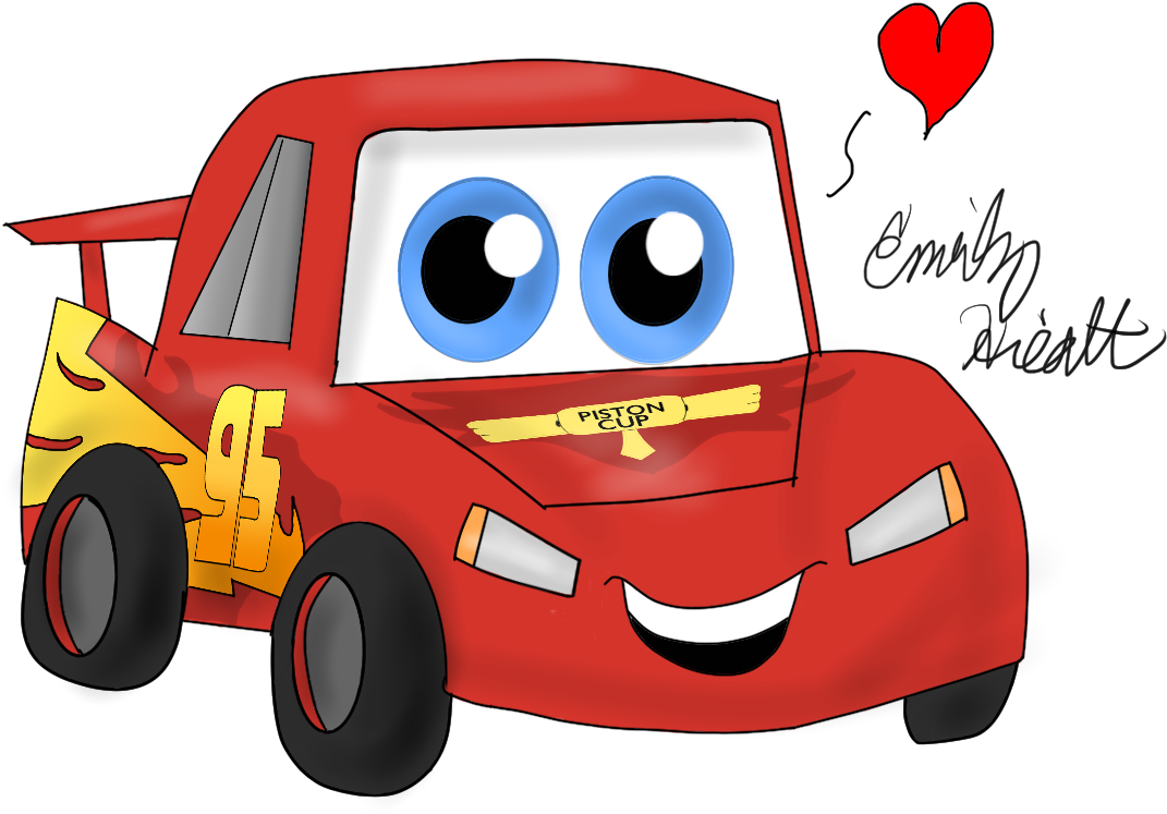 Lightning Mcqueen Clip Art - Dibujos Kawaii Del Rayo Mcqueen (1184x901), Png Download
