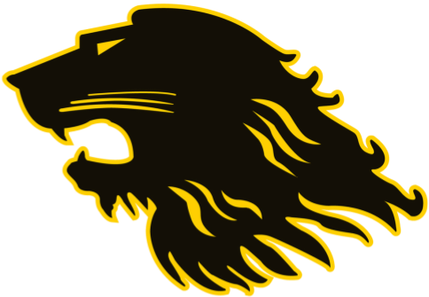 Lion Head L White ® - Red Lion Area School District (553x358), Png Download