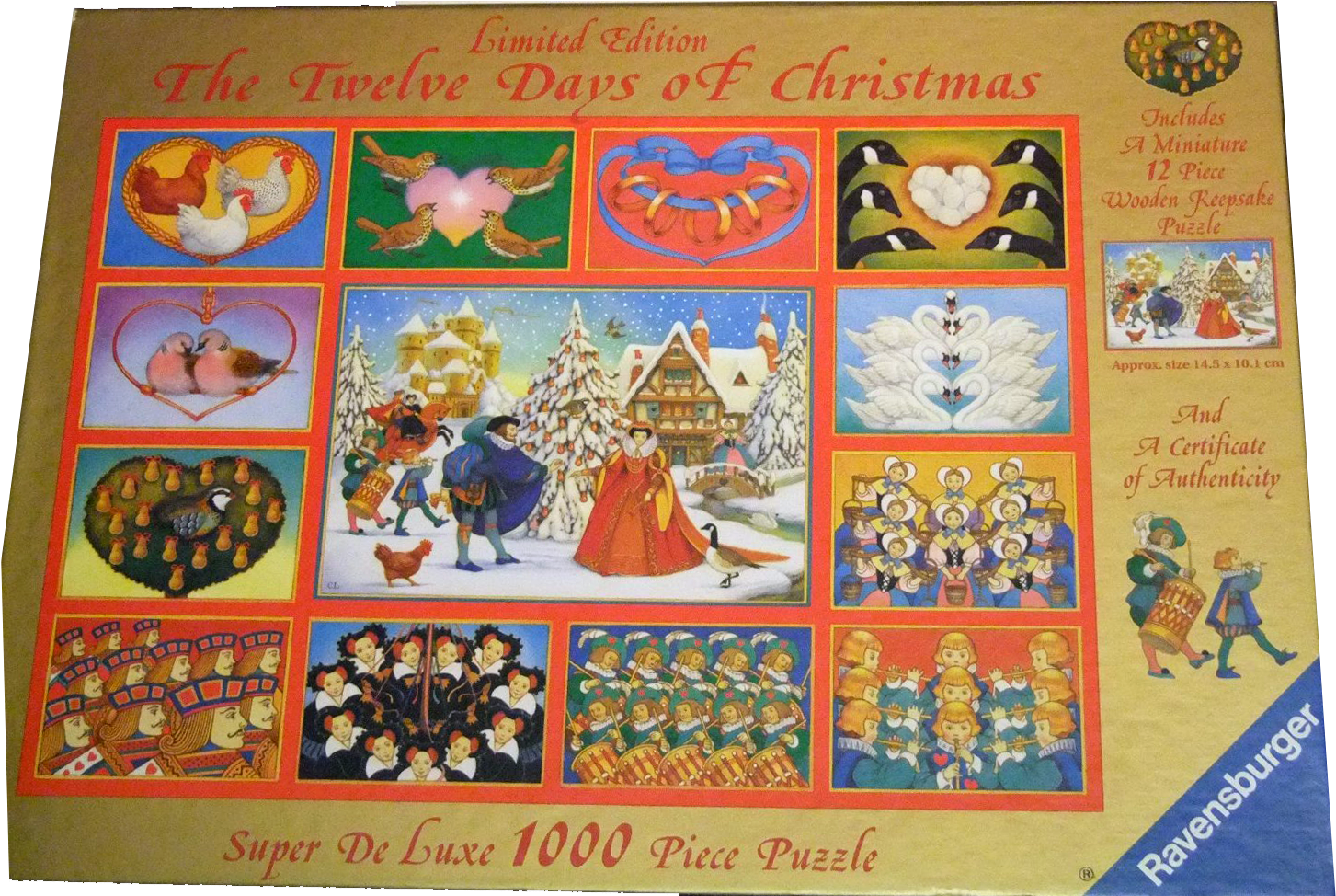 00 12daysofchristmas - Cheatwell Games Christmas Memories Jigsaw (1500x1125), Png Download